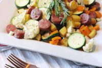 Sheet Pan Sausage and Veggies