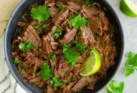 Zesty Salsa Verde Pulled Beef