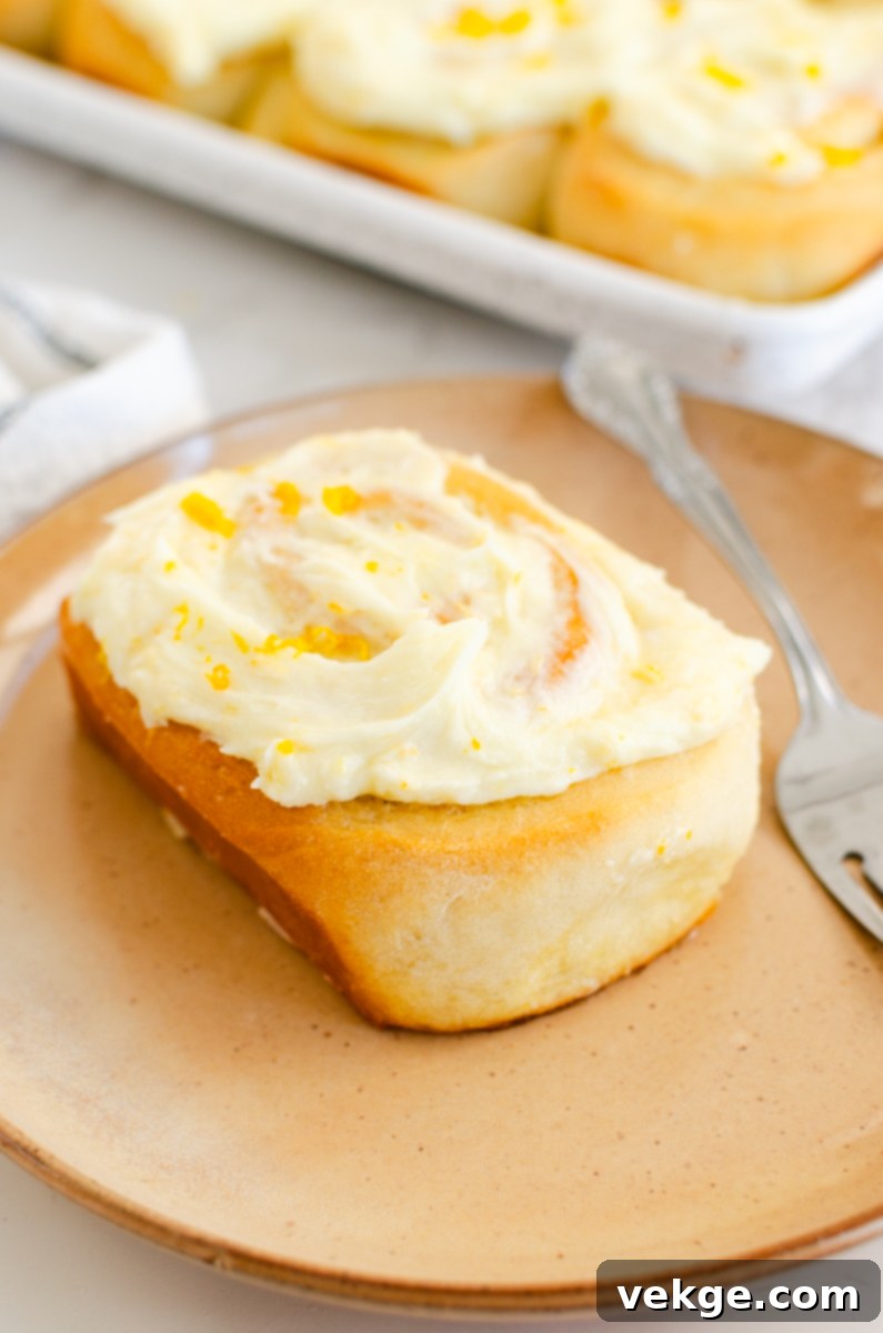 Sweet Orange Swirls 9 Delicious Orange Rolls