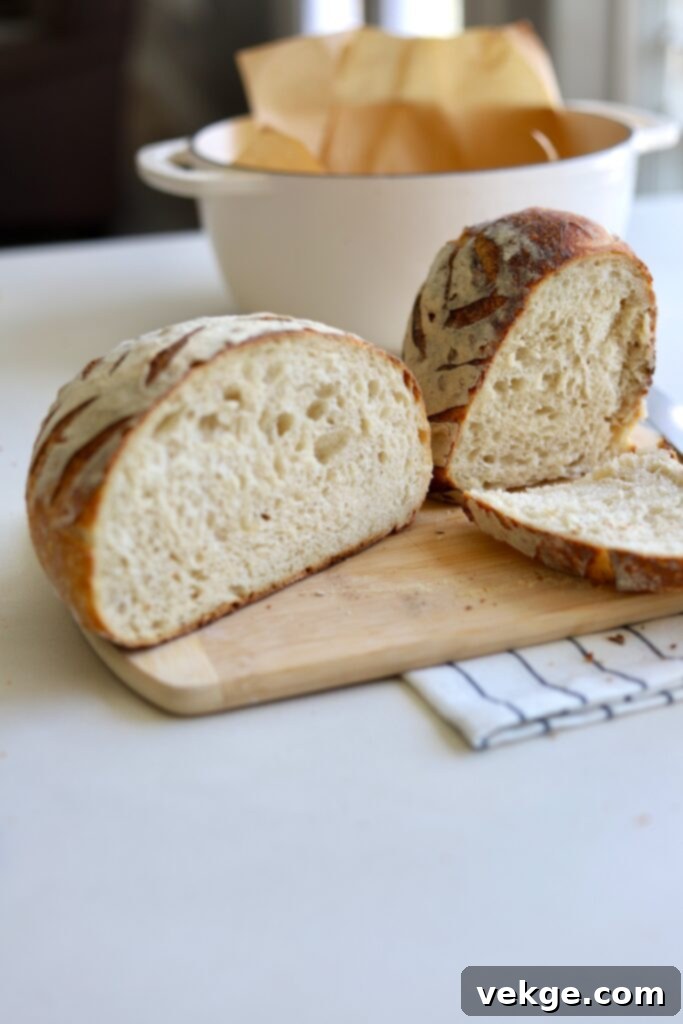 Effortless Dutch Oven Sourdough 2 Easy Dutch Oven Sourdough Bread baked to perfection