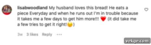 Artisan Sourdough Sandwich Loaf 19 Customer testimonial 6