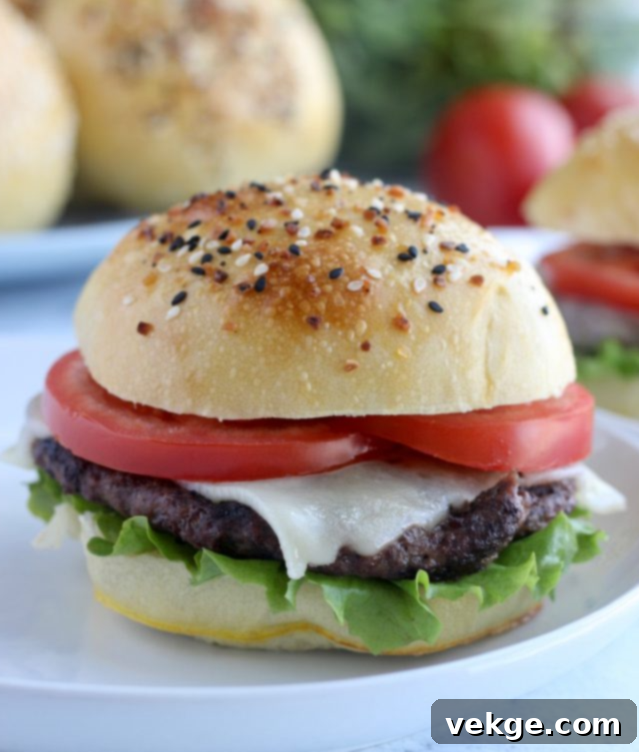 Artisan Burger Buns 20 Soft and Sturdy Homemade Hamburger Buns