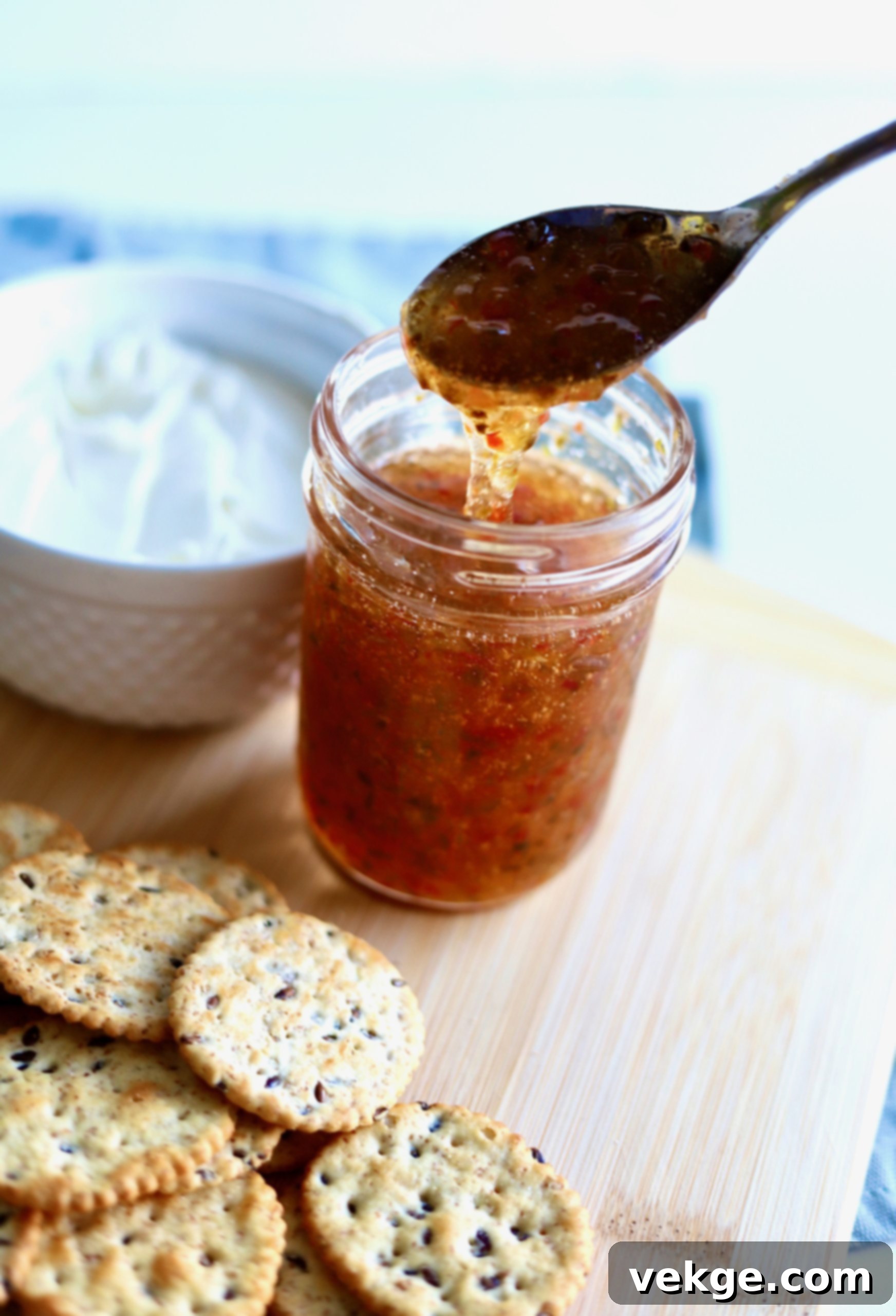 Sweet Heat Jalapeño Jelly 3 A selection of charcuterie with a jar of Jalapeño Jelly