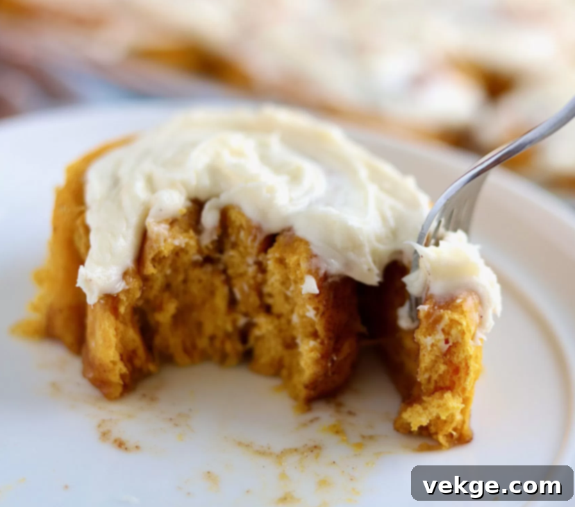 Pumpkin Cinnamon Rolls 4 Pumpkin Cinnamon Rolls with Cream Cheese Frosting