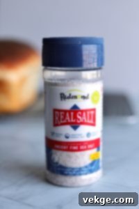 Morning Comfort Casserole 4 A container of Redmond Real Salt seasoned salt, highlighted for its quality