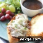 Mouthwatering Instant Pot French Dip Sandwiches 4 Searing chuck roast in Instant Pot for deep flavor