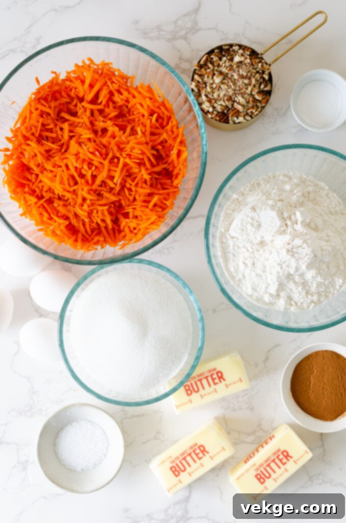 Beautifully frosted easy homemade carrot cake slice