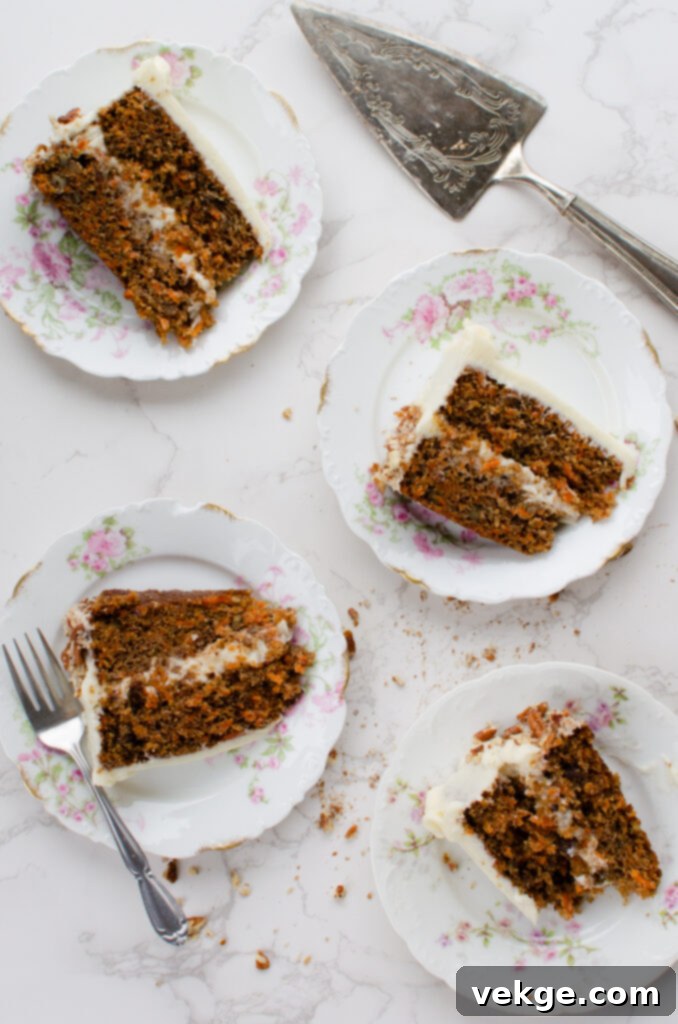 Carrot cake batter in a mixing bowl ready for baking