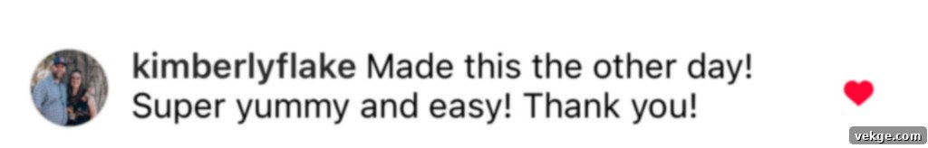 Effortlessly Divine Cinnamon Rolls 20 A final testimonial screenshot, cementing the recipe's status as a favorite.