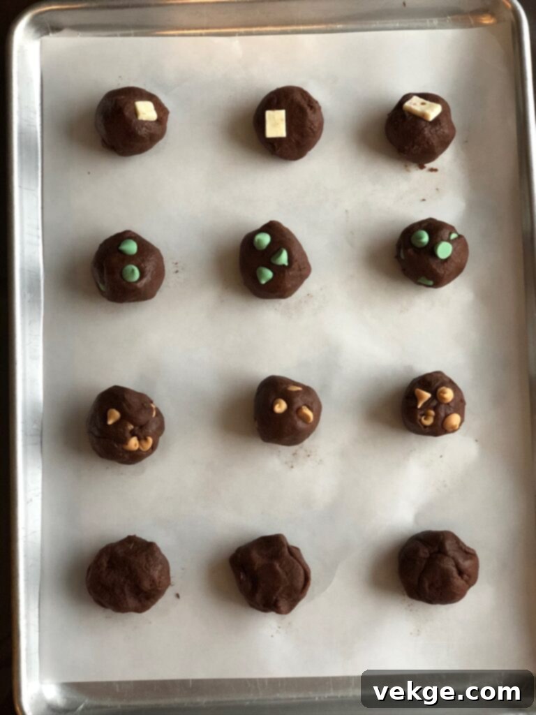 Decadent Chewy Chocolate Cookies 4 Bottle of vanilla extract, a key ingredient for enhancing chocolate cookie flavor