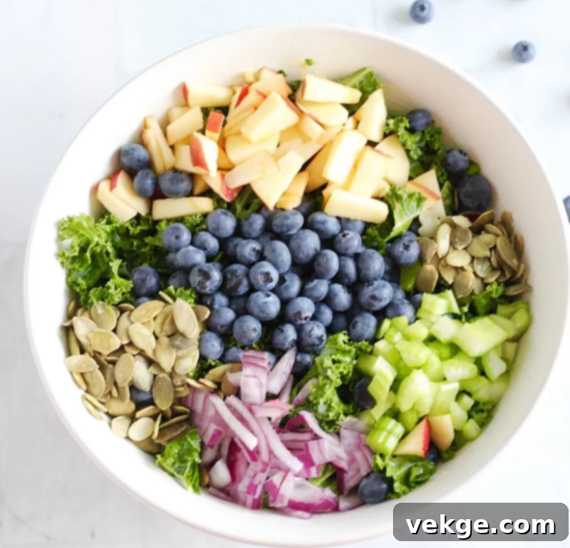 Crisp & Flavorful Kale Salad 4 Yummy Kale Salad Recipe Thumbnail