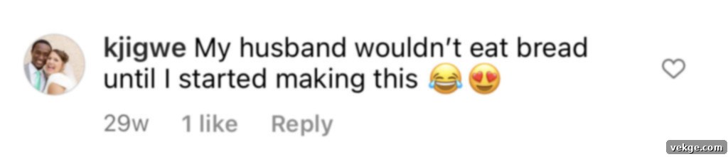 Timeless White Loaf 23 Testimonial 4 for white sandwich bread