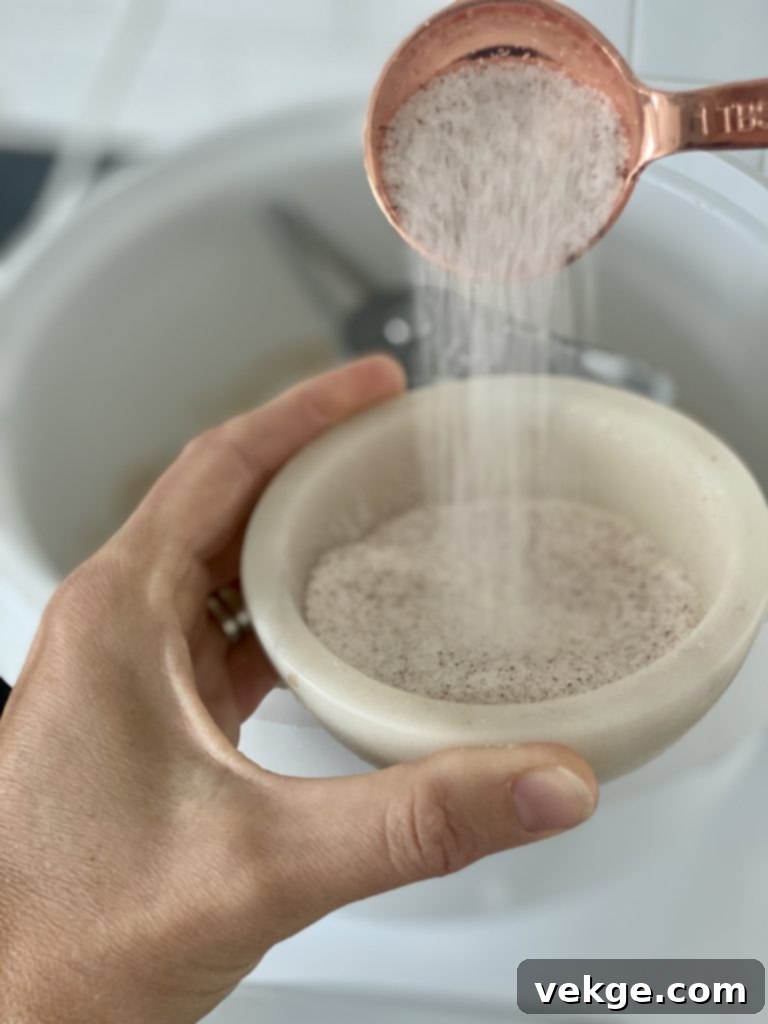 Timeless White Loaf 6 Active dry yeast in a bowl