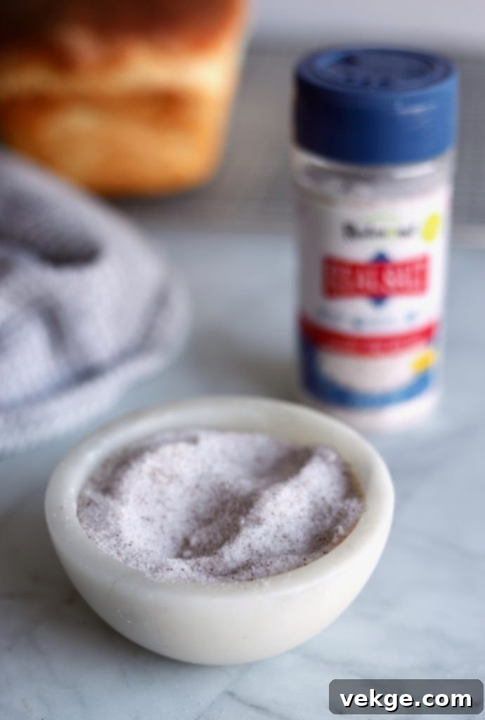 A close-up of natural sea salt crystals, highlighting their purity.