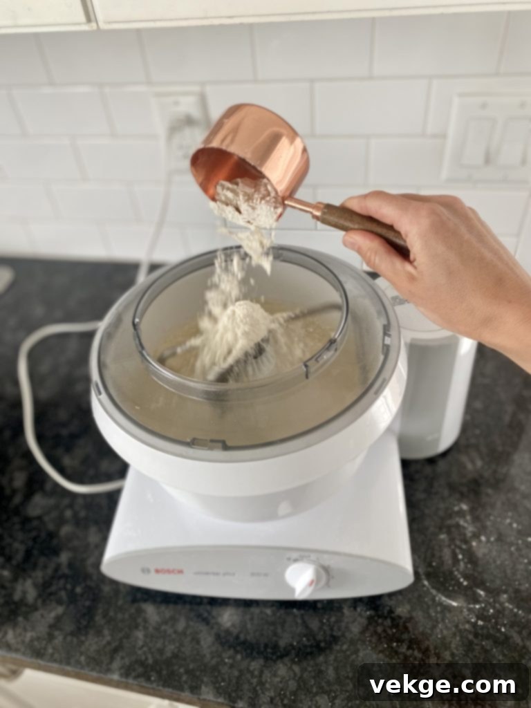 Artisan Sourdough Burger Buns 7 A pile of wholesome, unrefined salt crystals, illustrating the importance of quality salt in baking.