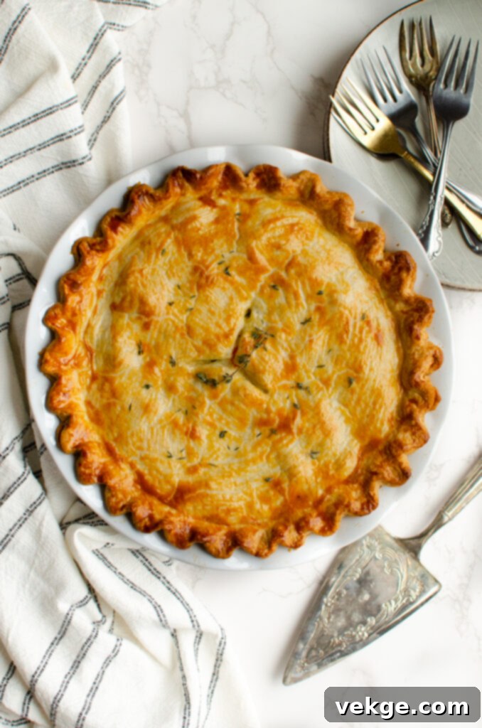 Ultimate Weeknight Chicken Pot Pie 4 Preparing the Chicken Pot Pie Filling