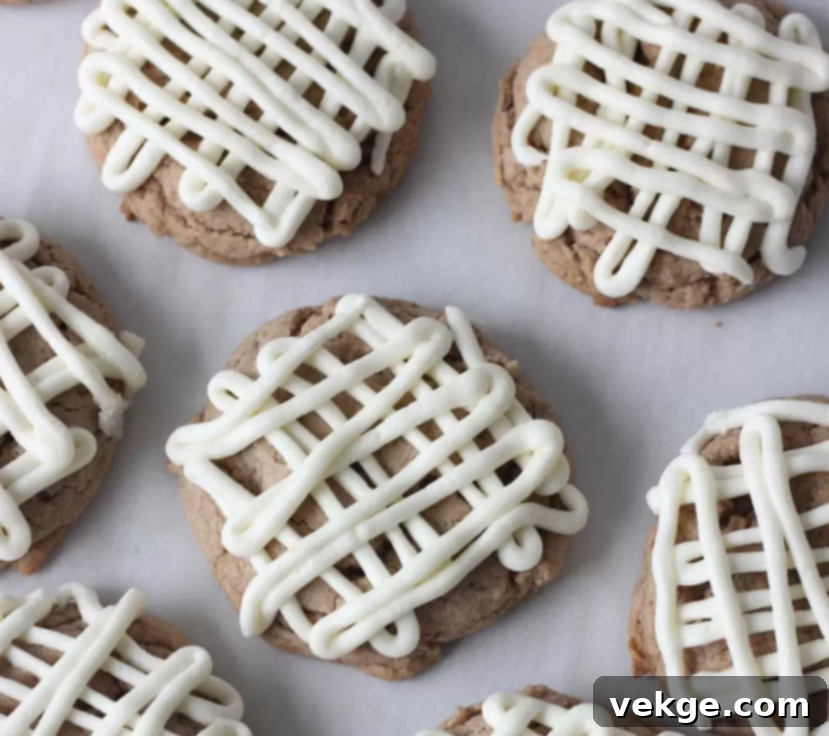 Golden Harvest Cookie Delights 8 A plate of delicious frosted Festive Fall Cookies