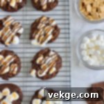 Gooey Smores Chocolate Chunk Cookies 8 Hershey's milk chocolate bar, an essential ingredient for S'mores cookies.