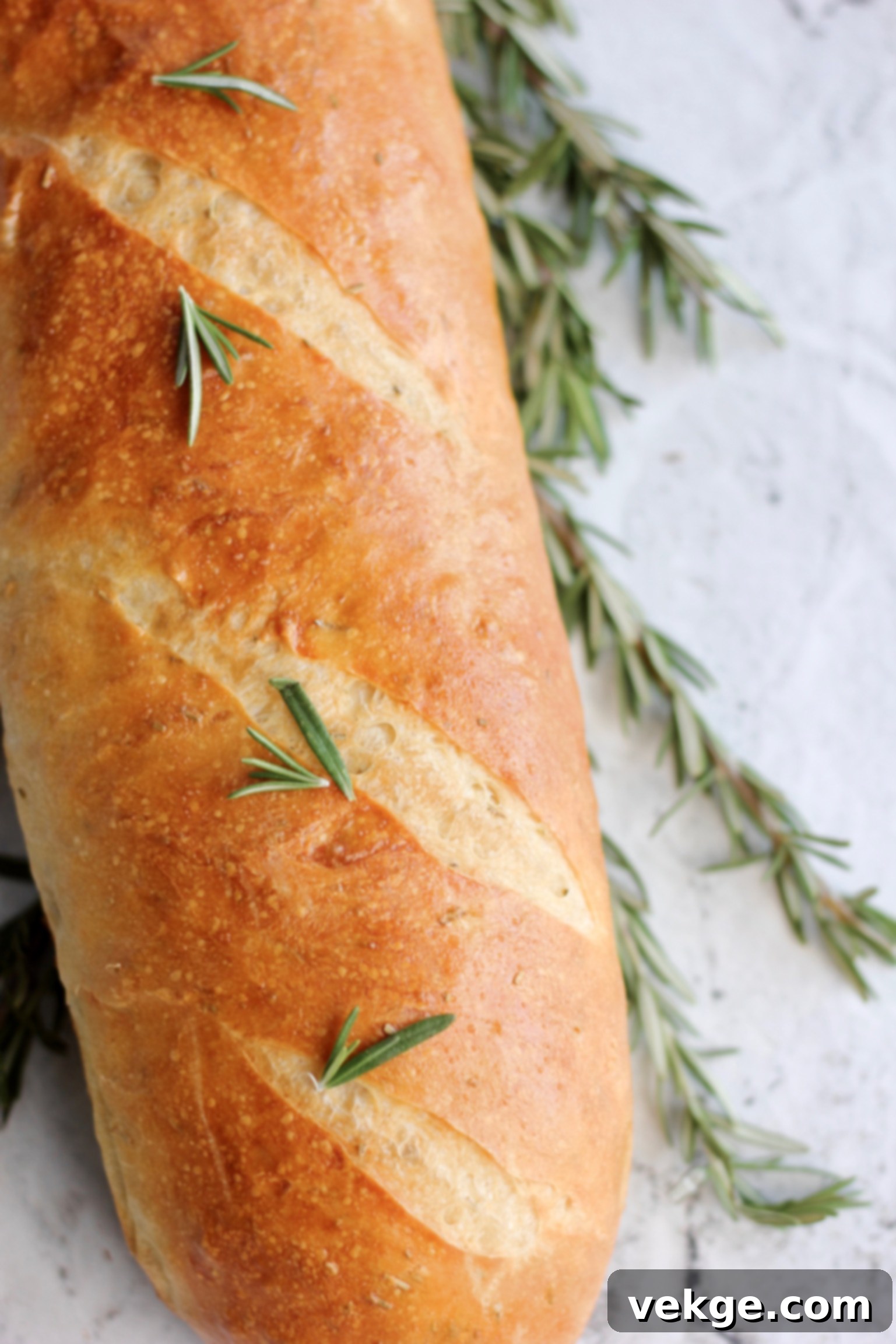 Artisan Rosemary Sourdough French Bread 16 Sourdough Rosemary French Bread