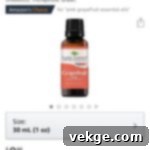 Whip Up Your Own Hand Soap 5 Plant Therapy grapefruit essential oil bottle