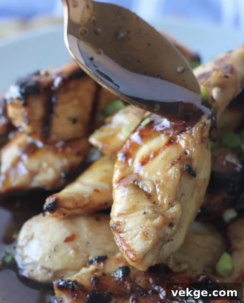 Delicious grilled chicken skewers with coconut marinade