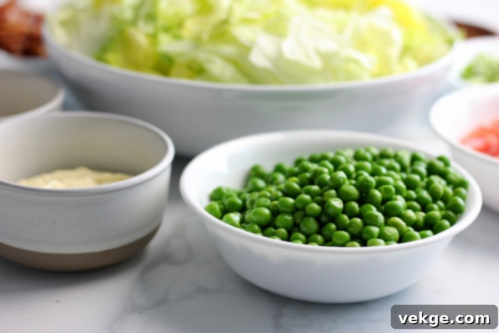 Crispy bacon for layered salad